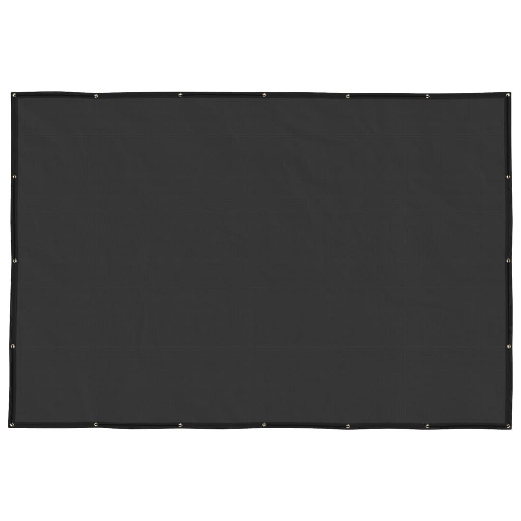 Rete per Rimorchi in HDPE 2x3 m Nera vidaXL