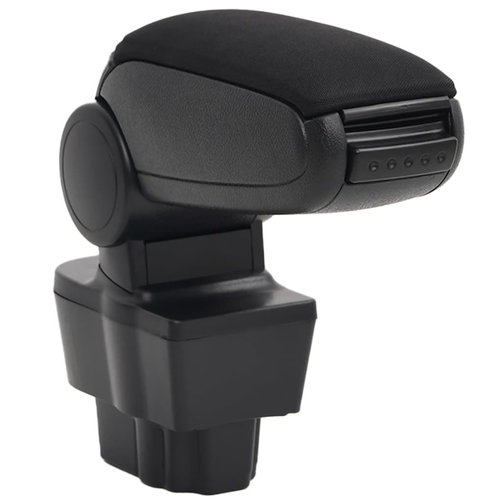 Bracciolo per Auto Nero 12x37x(31-48) cm in ABS vidaXL