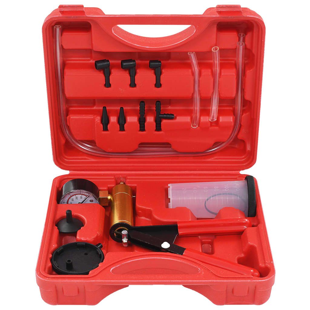 Kit Tester del Vuoto e Spurgo Freni vidaXL