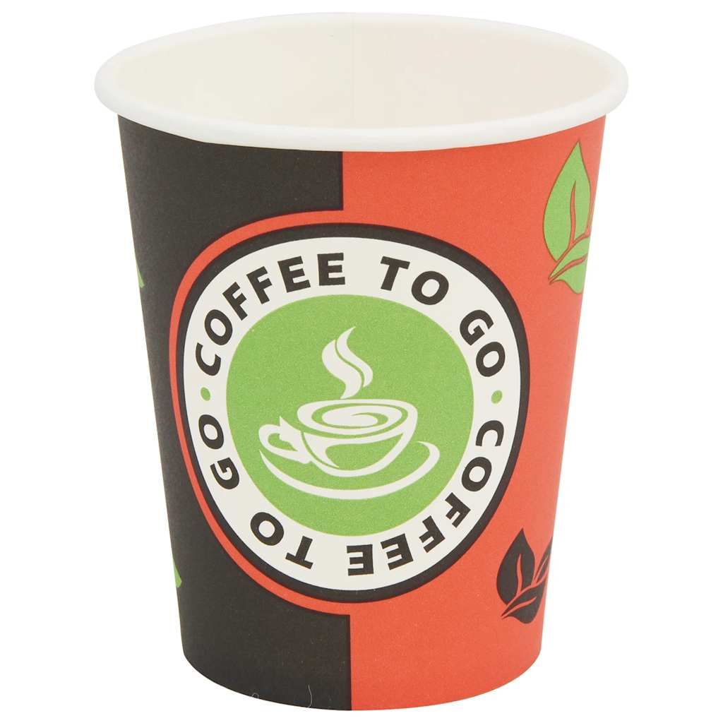 Bicchieri da Caffè Monouso in Carta 1000 pz 240 ml (8 oz) vidaXL