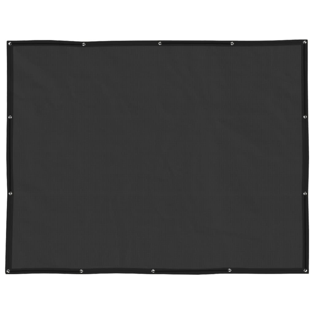 Rete per Rimorchi in HDPE 1,5x2,2 m Nera vidaXL