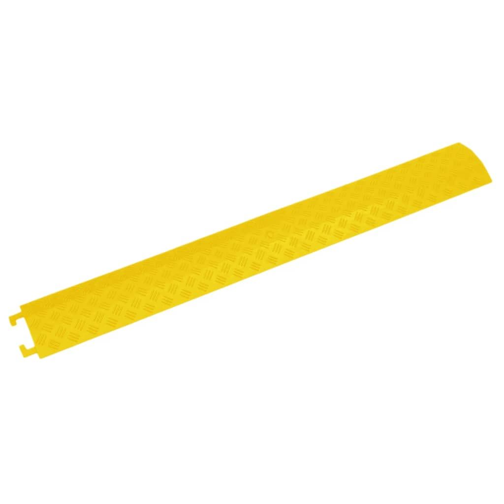 Rampe di Protezione Cavi 2pz 98,5 cm gialla vidaXL