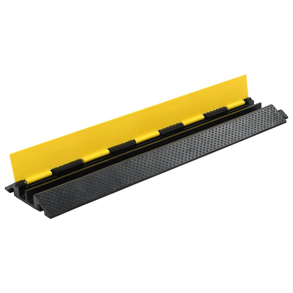 Dosso Passacavi 2 Canali in Gomma 101,5 cm vidaXL