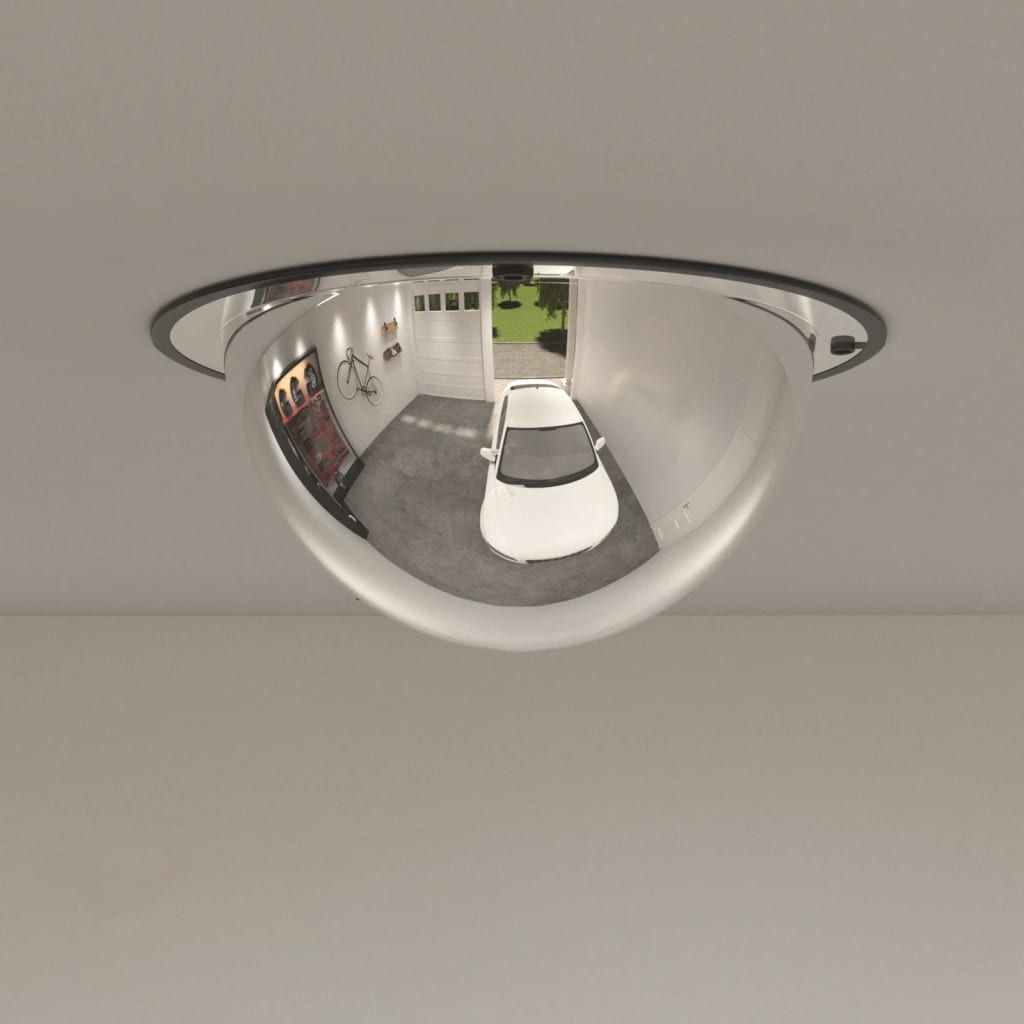 Specchio stradale a cupola completa Ø40 cm in acrilico vidaXL