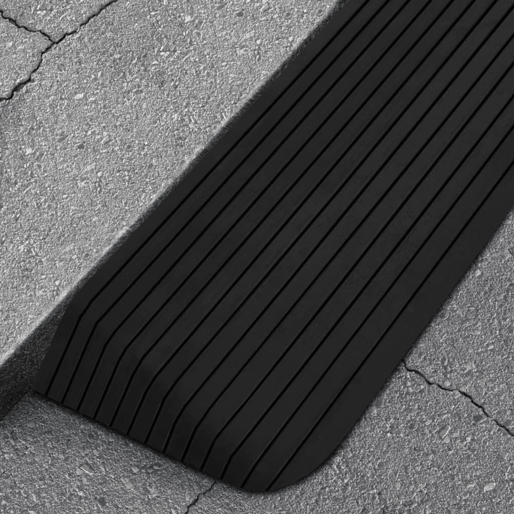 Rampa per Soglia 110x41x5 cm in Gomma vidaXL
