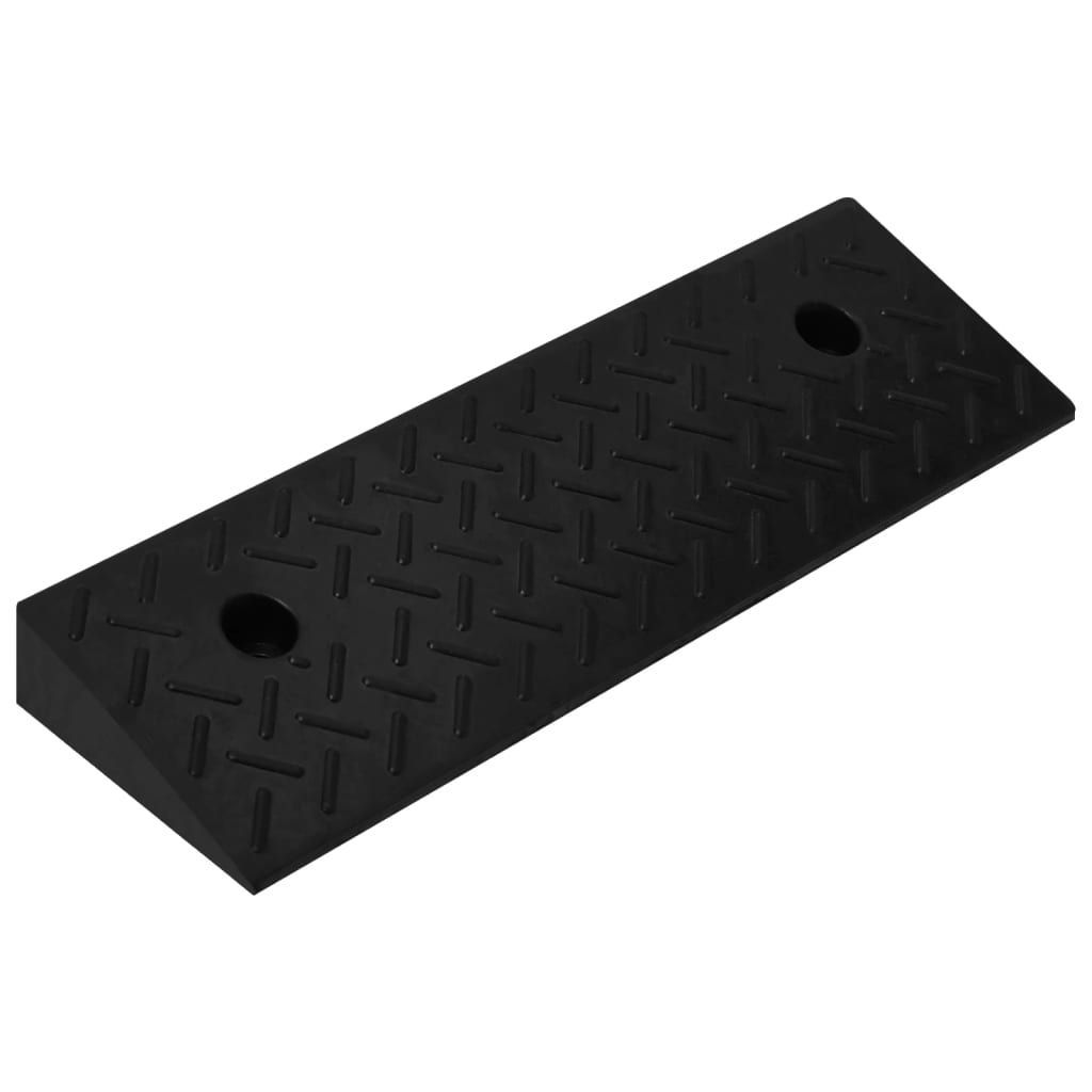 Rampe per Cordolo 2 pz 50x17,5x5 cm in Gomma vidaXL