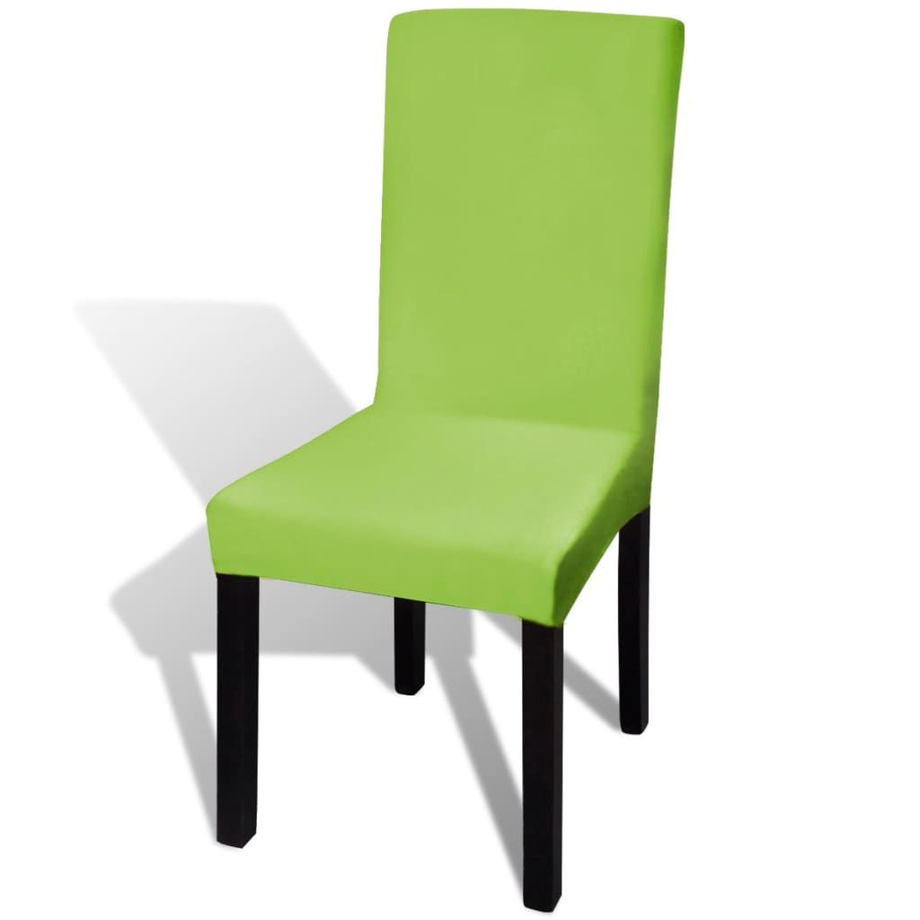Fodere Elastiche per Sedie 6 pz  Verdi vidaXL