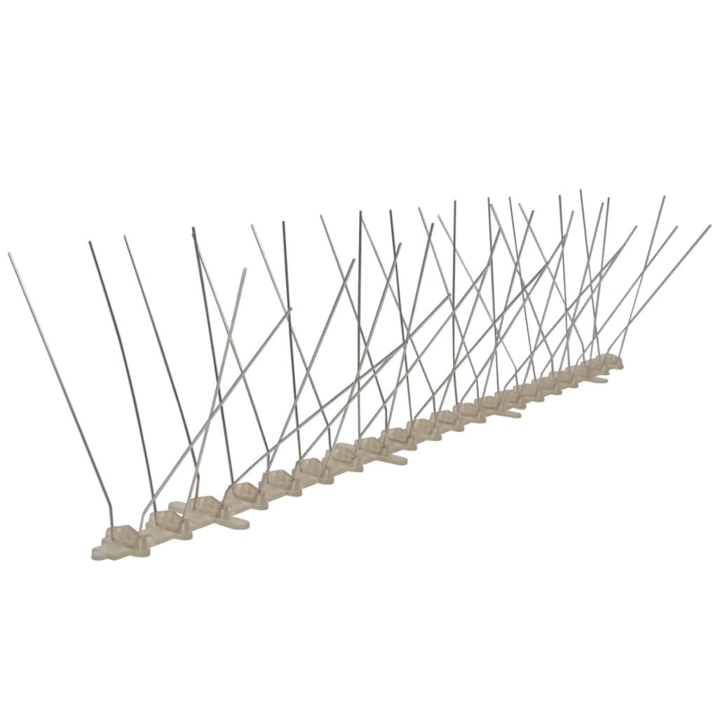 Set Dissuasori per Uccelli e Piccioni 6 pz 4 File 3 m vidaXL