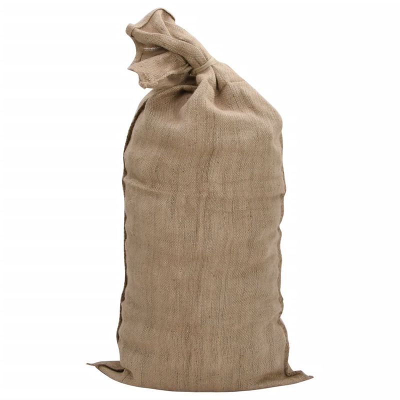 Sacchi di Iuta 5pz 65x135 cm 100% Iuta 340 gsm vidaXL