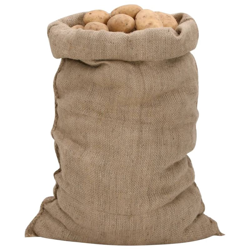 Sacchi di Iuta 10pz 60x105 cm 100% Iuta 340 gsm vidaXL