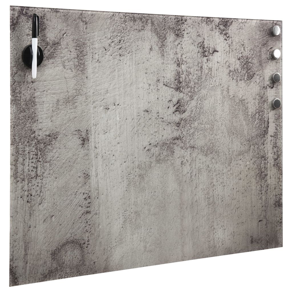 Lavagna Magnetica a Parete in Vetro 60x60 cm vidaXL