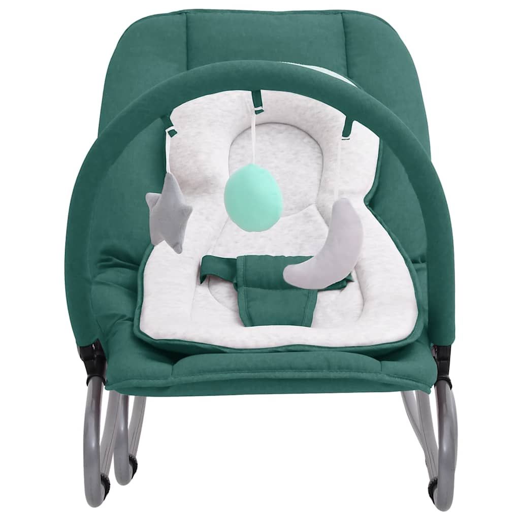 Sdraietta per Neonato Verde in Acciaio vidaXL