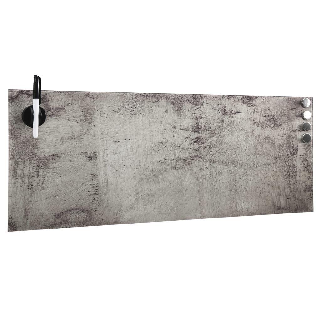 Lavagna Magnetica a Parete in Vetro 60x20 cm vidaXL