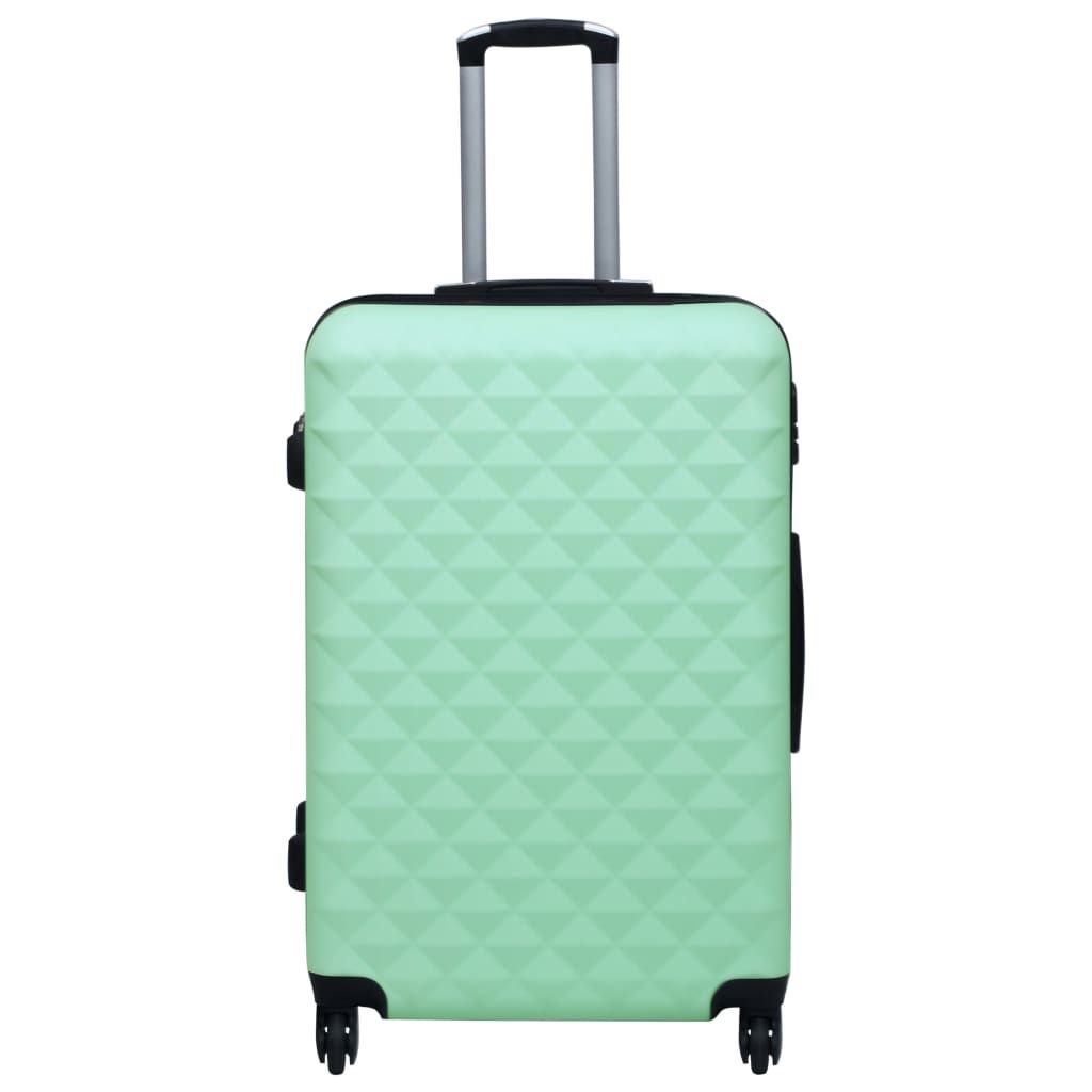 Set Valigie Trolley a Custodia Rigida 2 pz Menta in ABS vidaXL