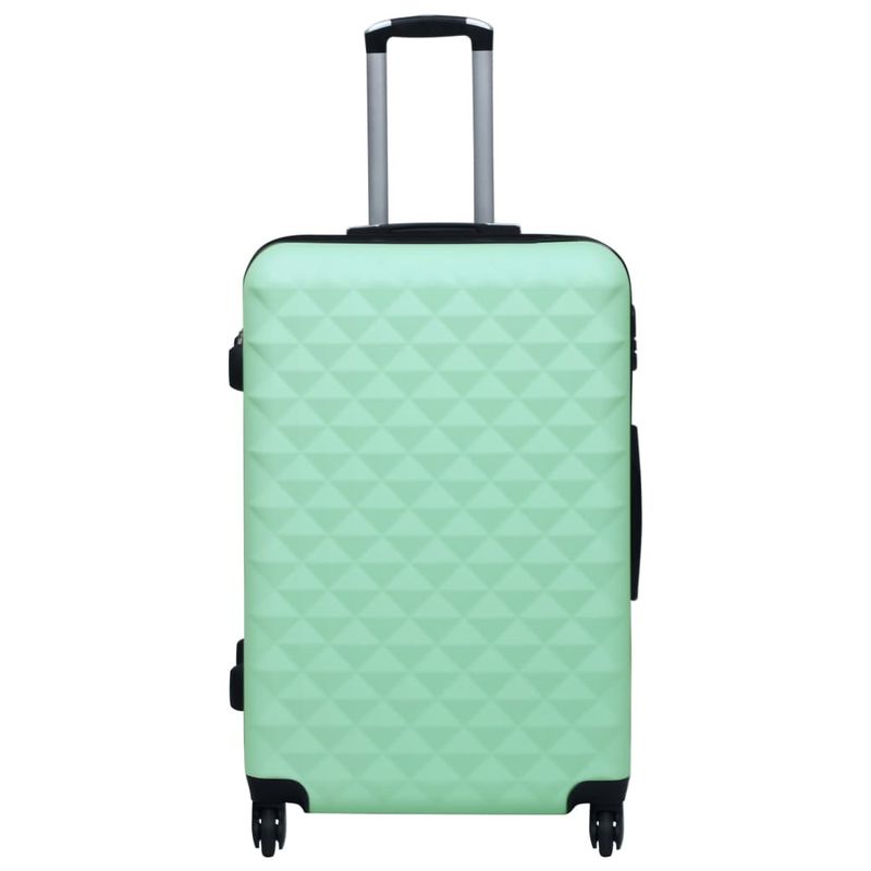Set Valigie Trolley a Custodia Rigida 2 pz Menta in ABS vidaXL