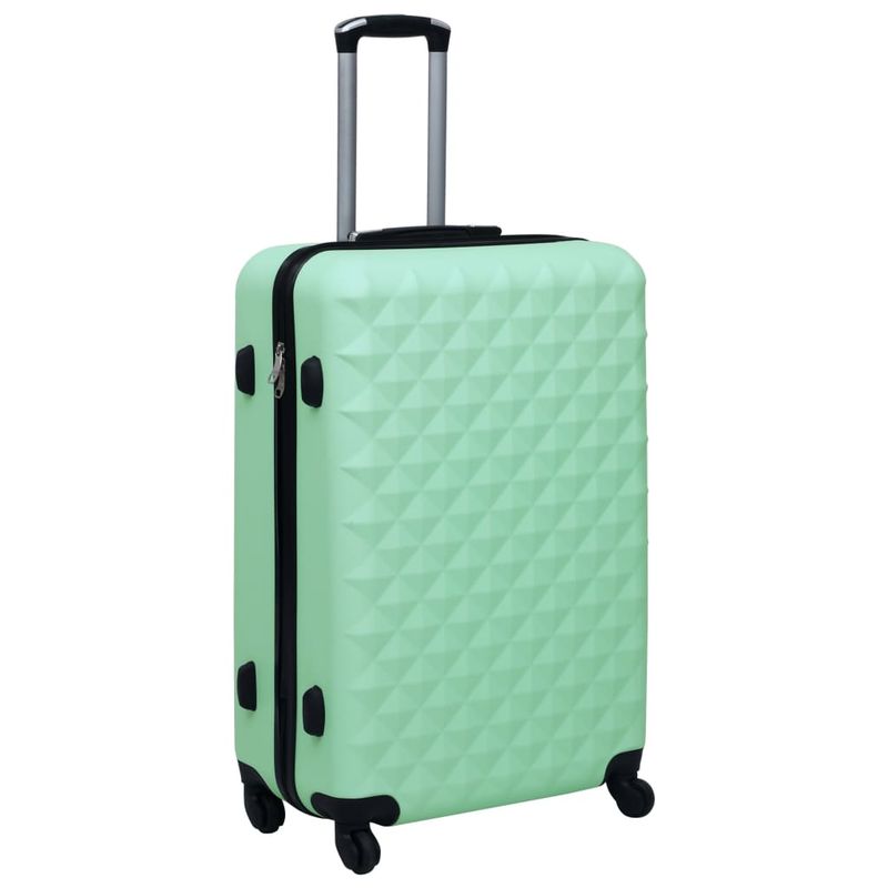 Set Valigie Trolley a Custodia Rigida 2 pz Menta in ABS vidaXL