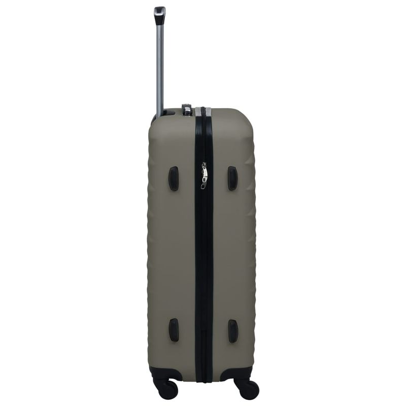Trolley a Custodia Rigida Antracite in ABS vidaXL