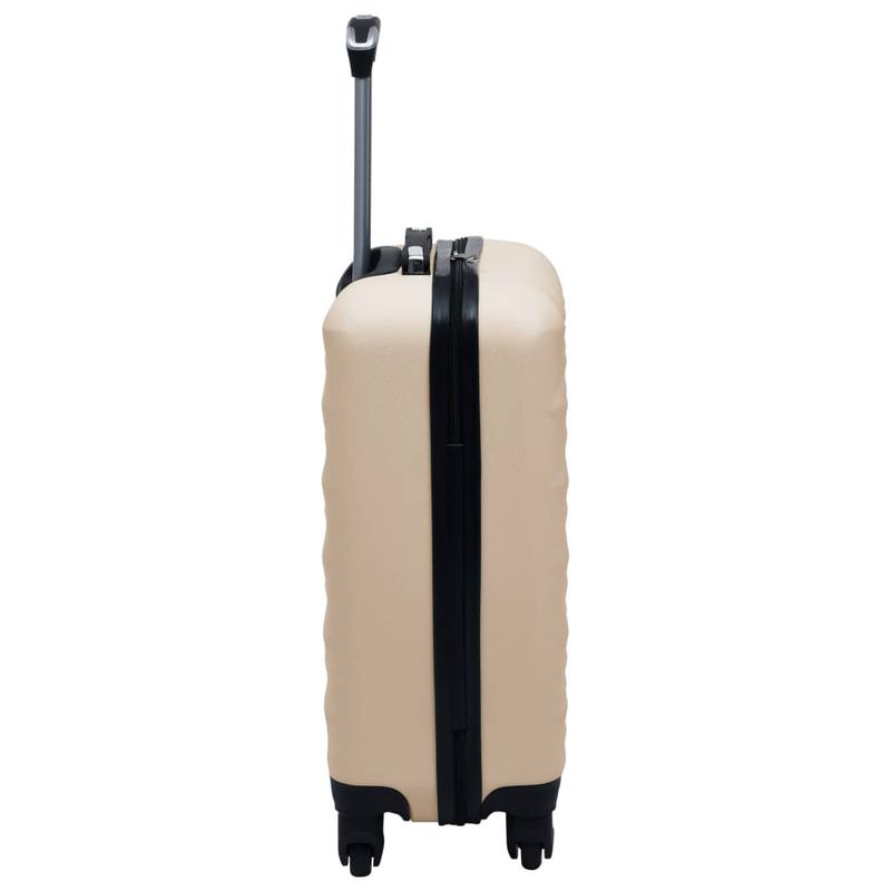 Trolley a Custodia Rigida Oro ABS vidaXL