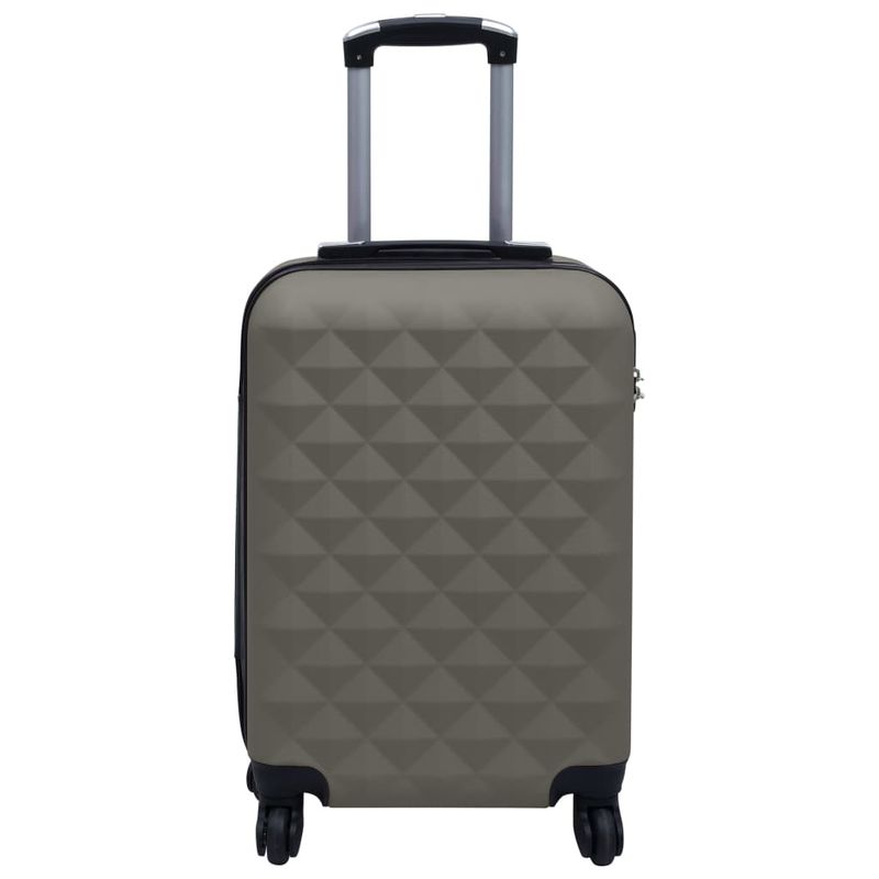 Trolley a Custodia Rigida Antracite ABS vidaXL