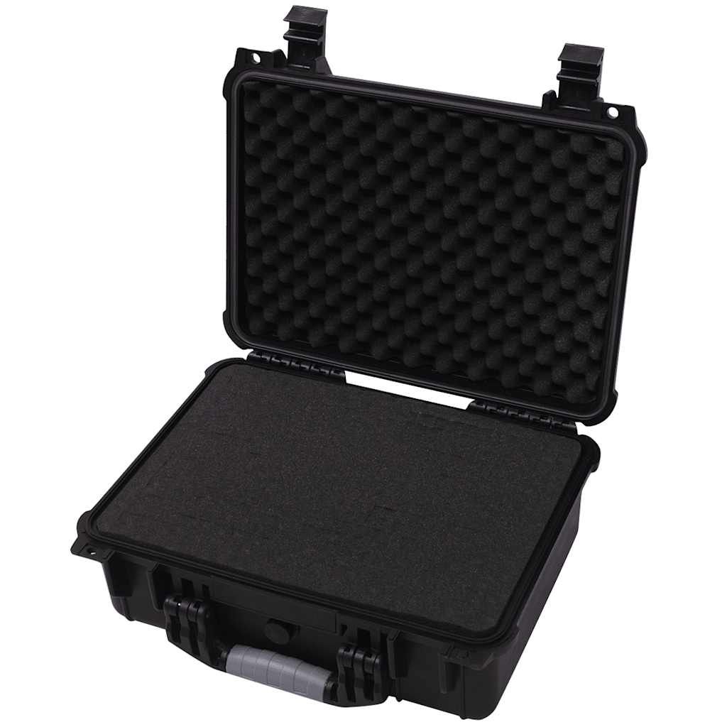 Custodia Protettiva per Attrezzature 40,6x33x17,4 cm Nera vidaXL