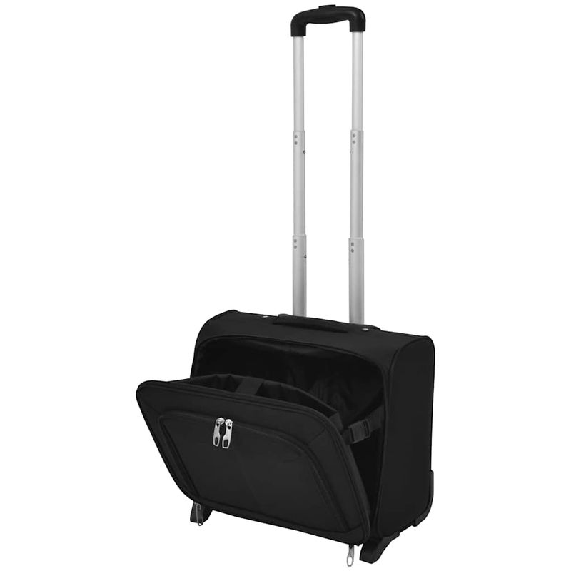 Trolley Pilota Nero vidaXL