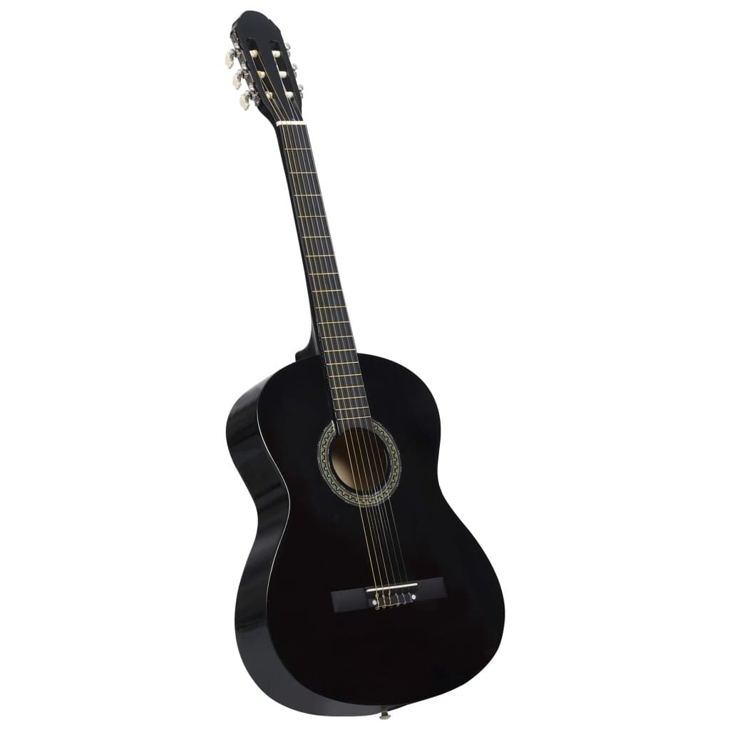 Chitarra Classica per Principianti con Custodia Nera 4/4 39" vidaXL