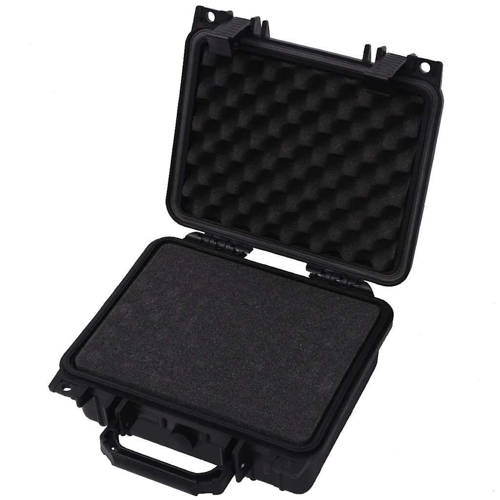 Custodia Protettiva per Attrezzature 27x24,6x12,4 cm Nera vidaXL