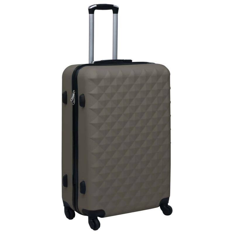 Set Valigie Trolley a Custodia Rigida 2 pz Antracite in ABS vidaXL