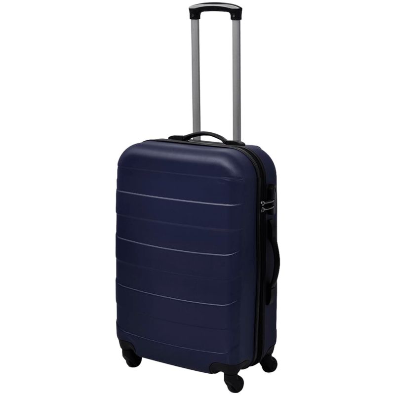 Set Trolley Rigidi 3 pz Blu 45,5/55/66 cm vidaXL