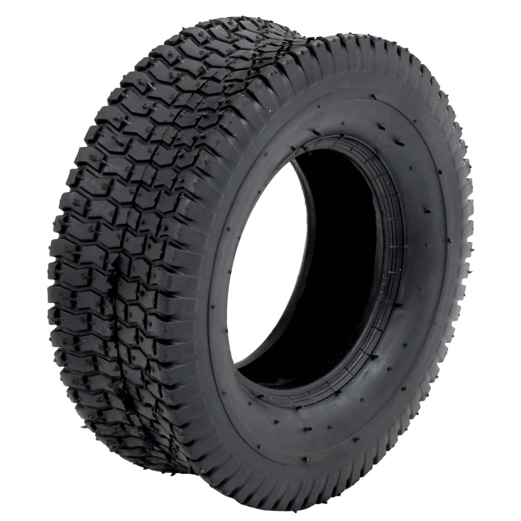 Ruote per Carriola 2 pz 13x5.00-6 4PR Gomma vidaXL