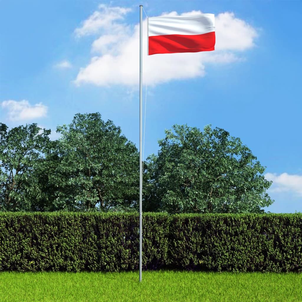 Bandiera della Polonia 90x150 cm vidaXL