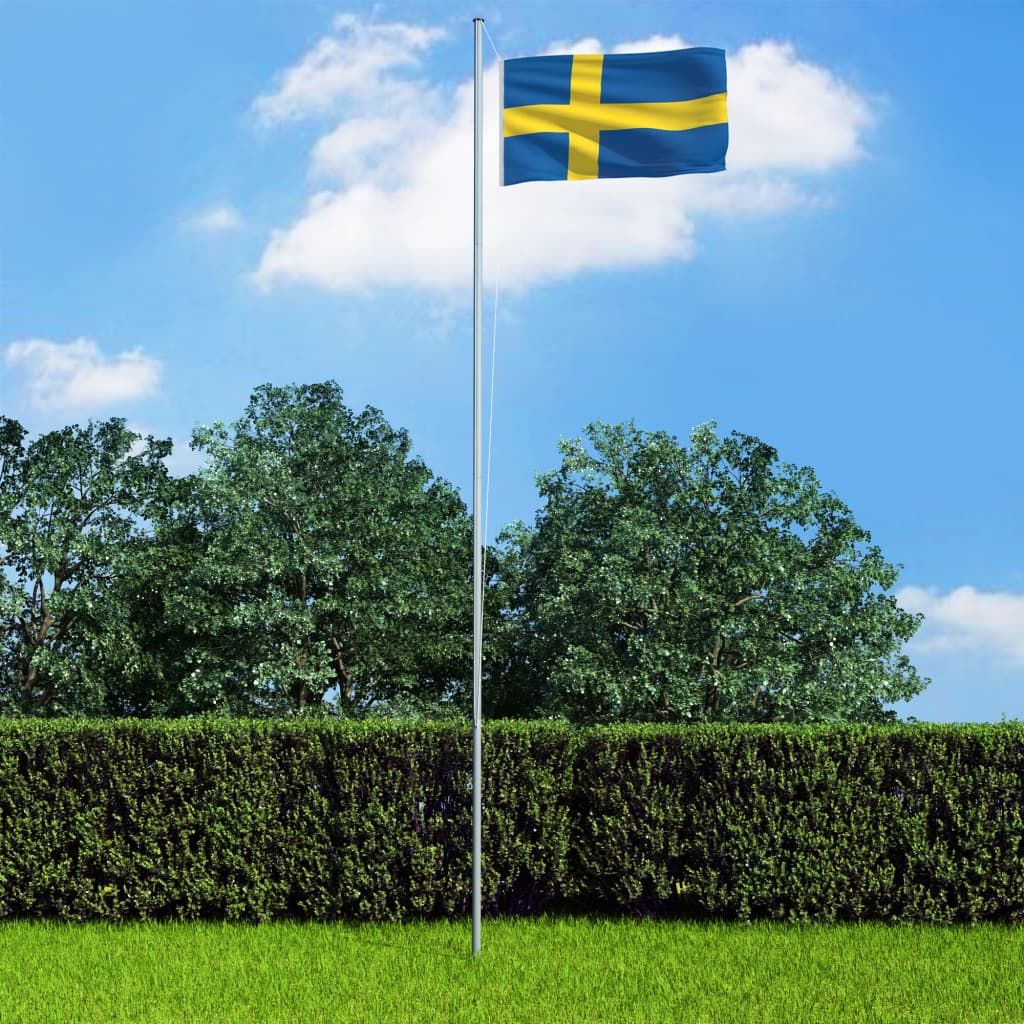 Bandiera della Svezia 90x150 cm vidaXL