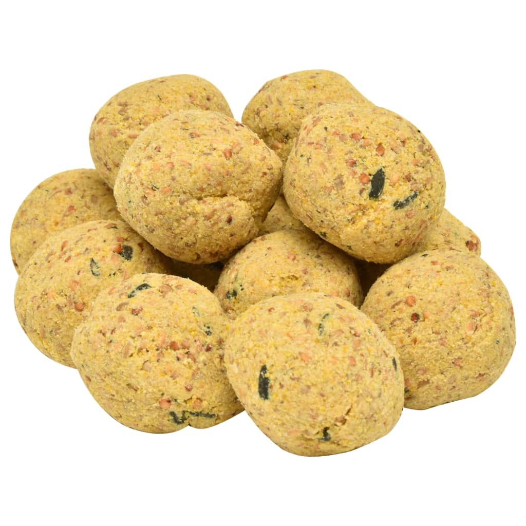 Palline di Grasso e Semi per Uccelli 200 pz 90g vidaXL