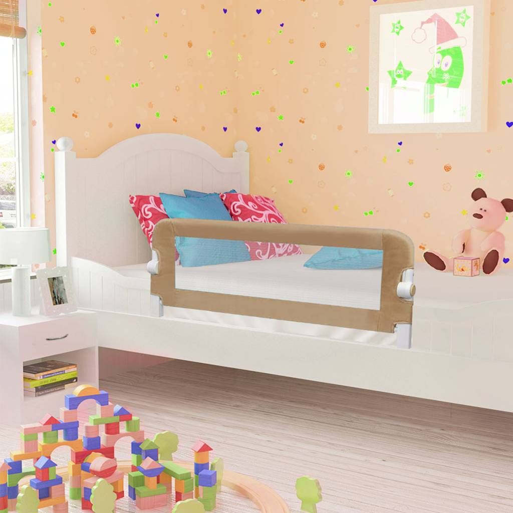Sponde Letto di Sicurezza per Bambini Talpa 102x42cm Poliestere vidaXL