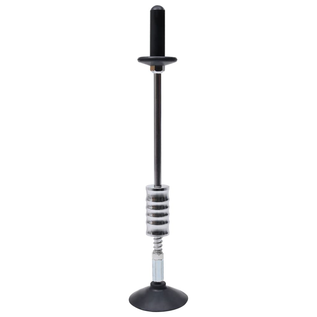 Martello Scorrevole con Ventosa 59 cm in Acciaio al Carbonio vidaXL