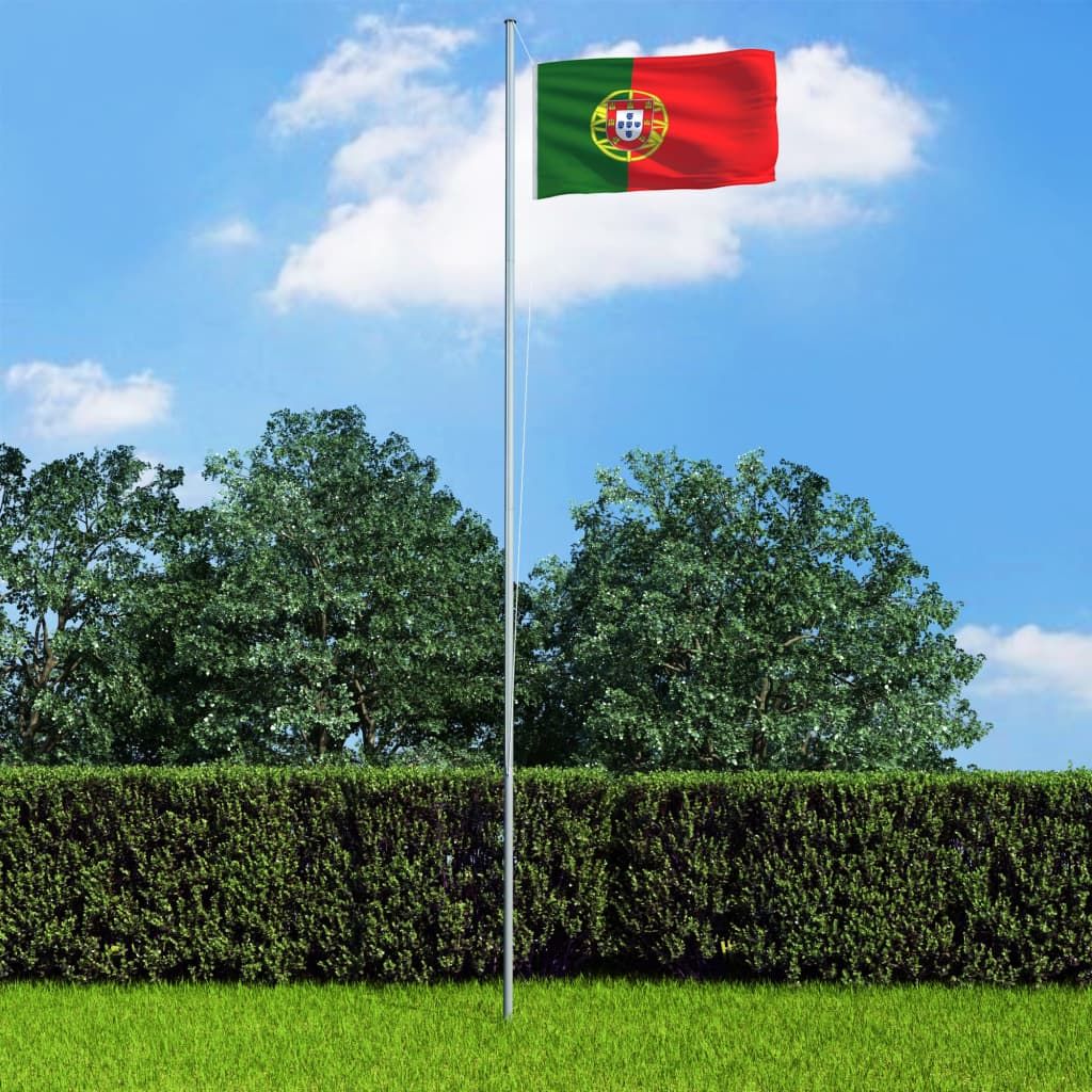 Bandiera del Portogallo 90x150 cm vidaXL