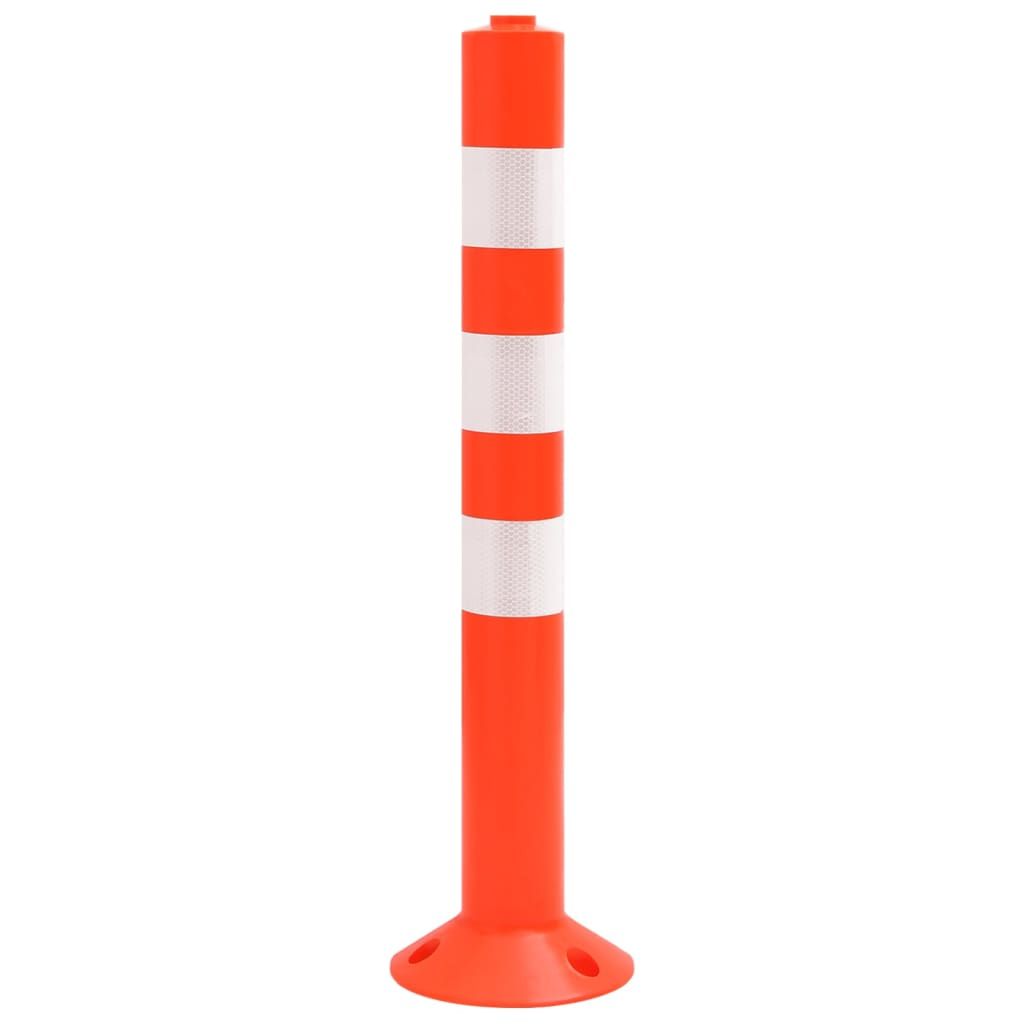 Dissuasori Traffico 10 pz 75 cm in PE vidaXL