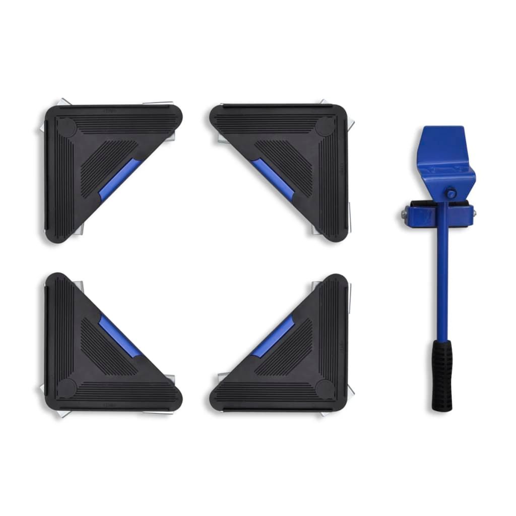 Set per il Trasporto dei Mobili Sollevatore con Ruote vidaXL