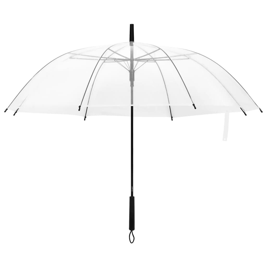 Ombrello Trasparente 107 cm vidaXL