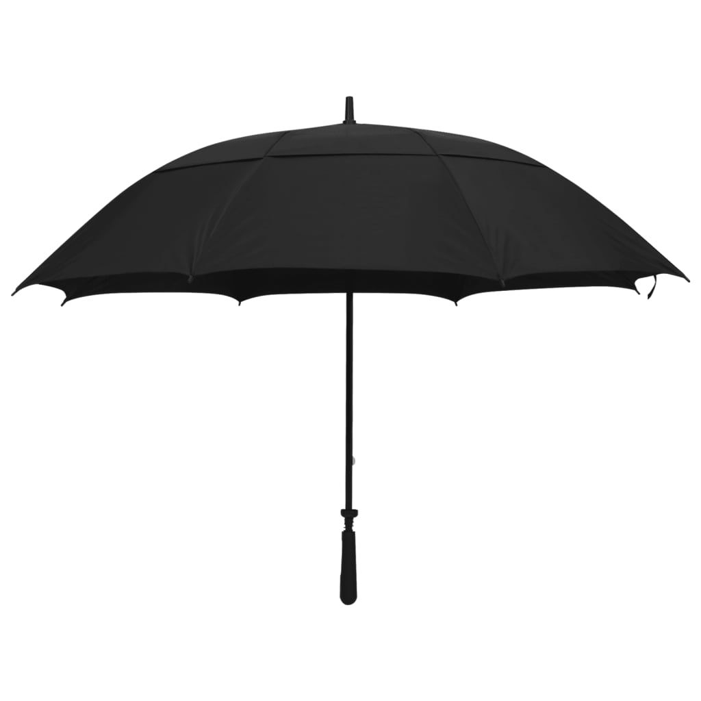 Ombrello Nero 130 cm vidaXL
