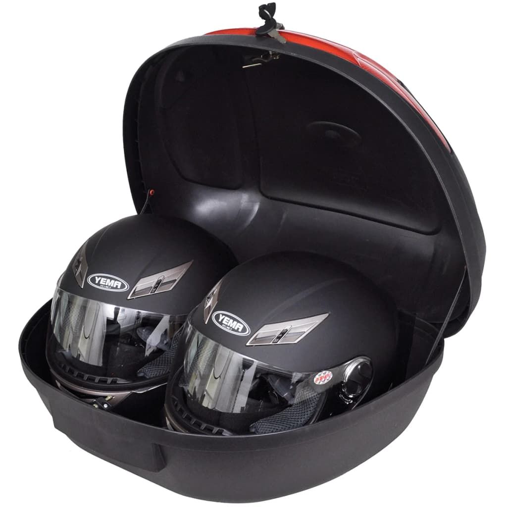 Cassetta di Coda per Moto per 2 Caschi 72 L vidaXL