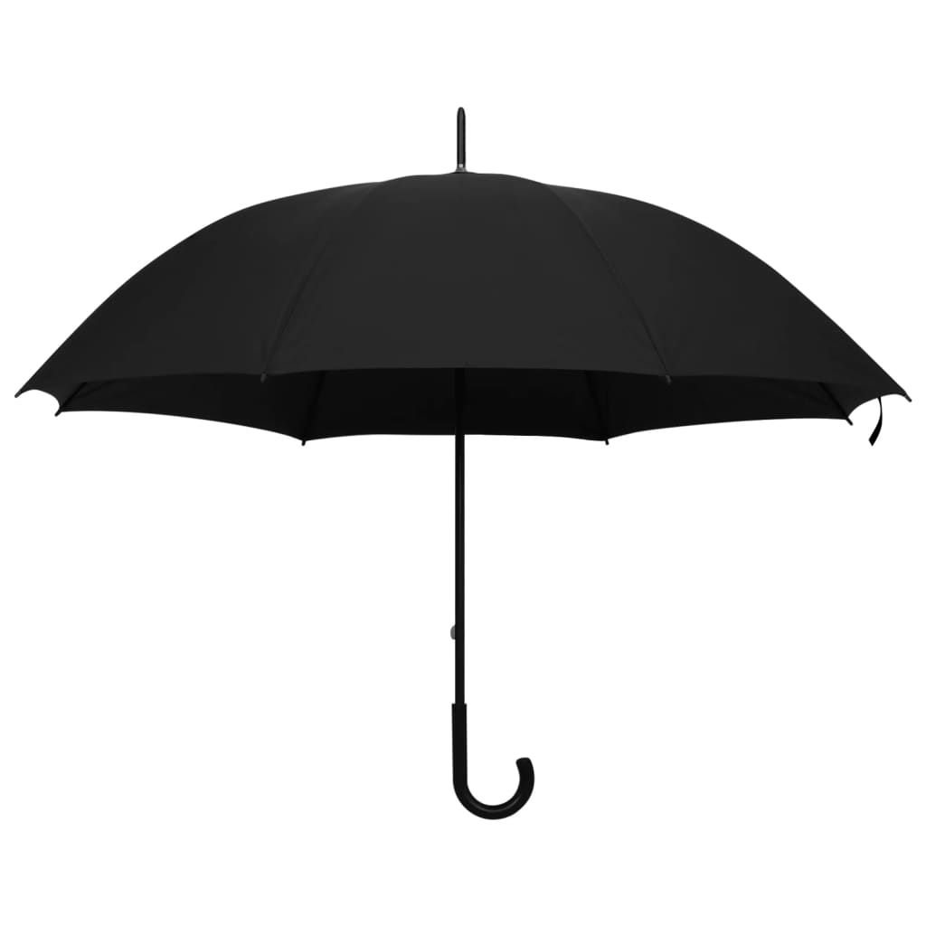 Ombrello Nero 130 cm vidaXL
