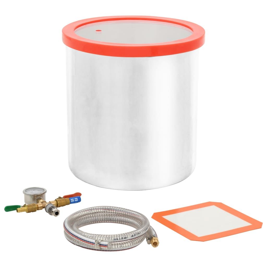 Camera a Vuoto in Acciaio Inossidabile 18,9 L vidaXL