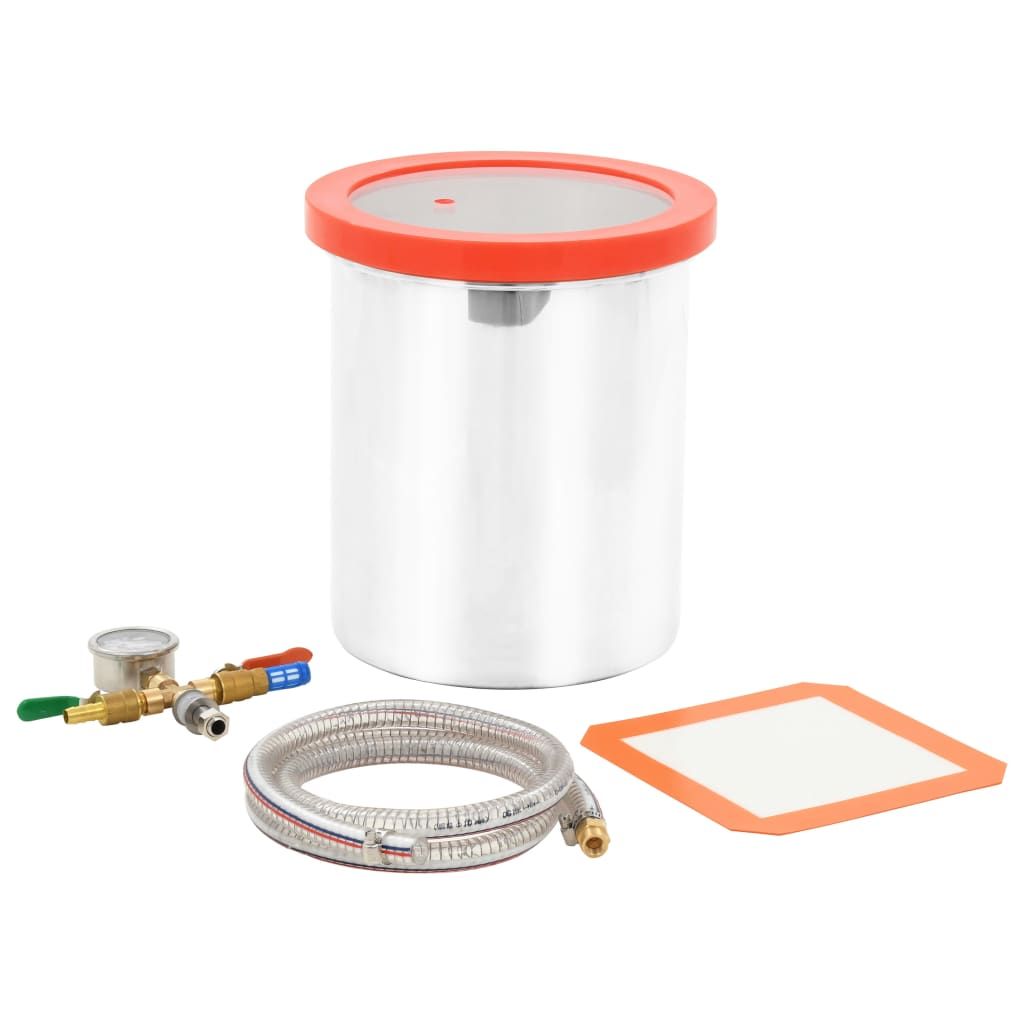 Camera a Vuoto in Acciaio Inossidabile 11,42 L vidaXL