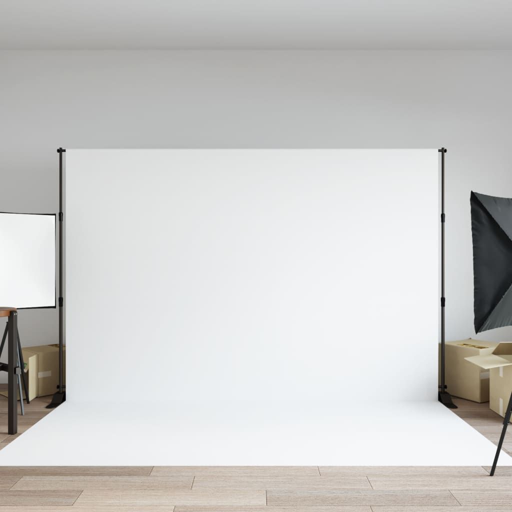 Supporto per Fondale Nero 305x243 cm in Acciaio vidaXL