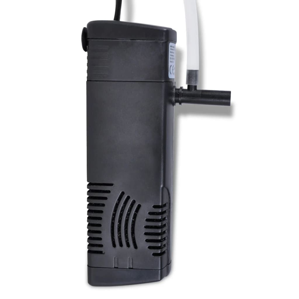 Filtro Pompa per acquario a carbone attivo 300L/h vidaXL