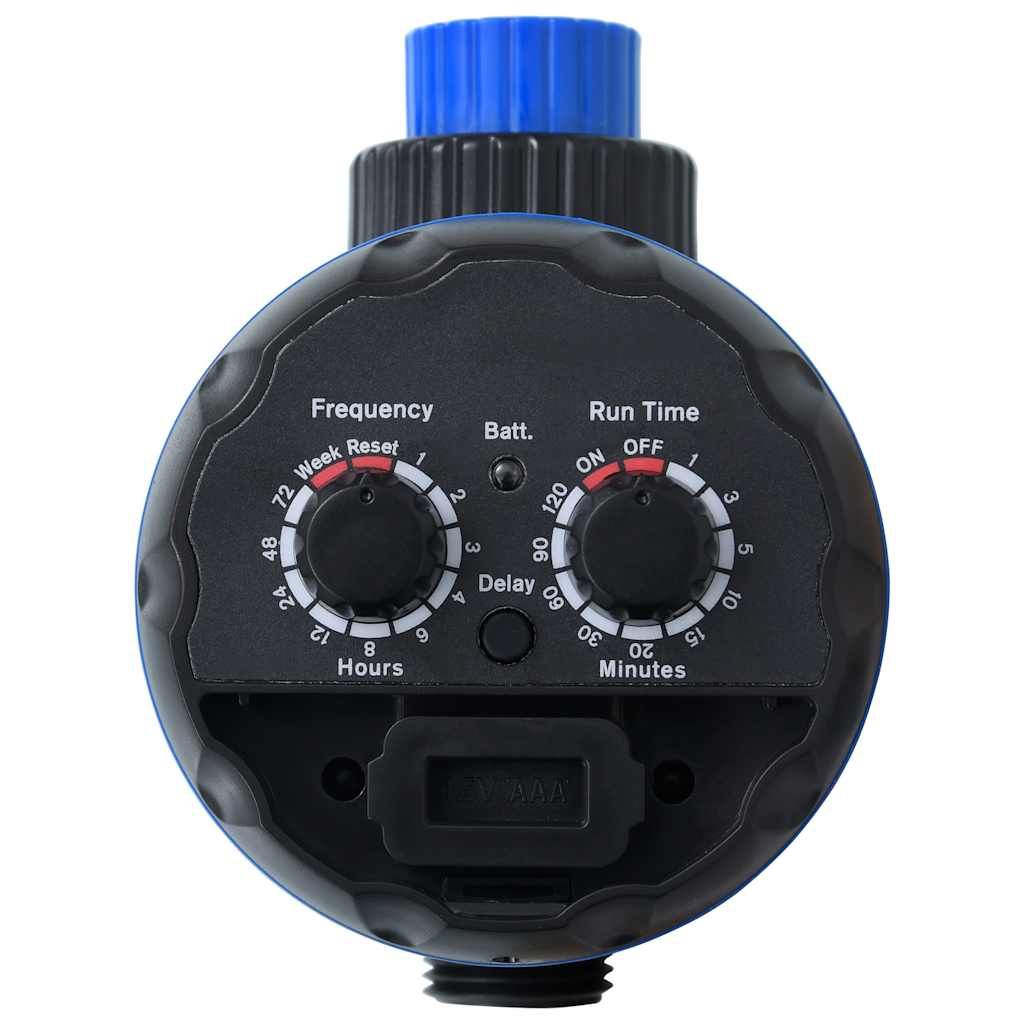 Timer per Irrigazione Singola Uscita con Valvole a Sfera vidaXL