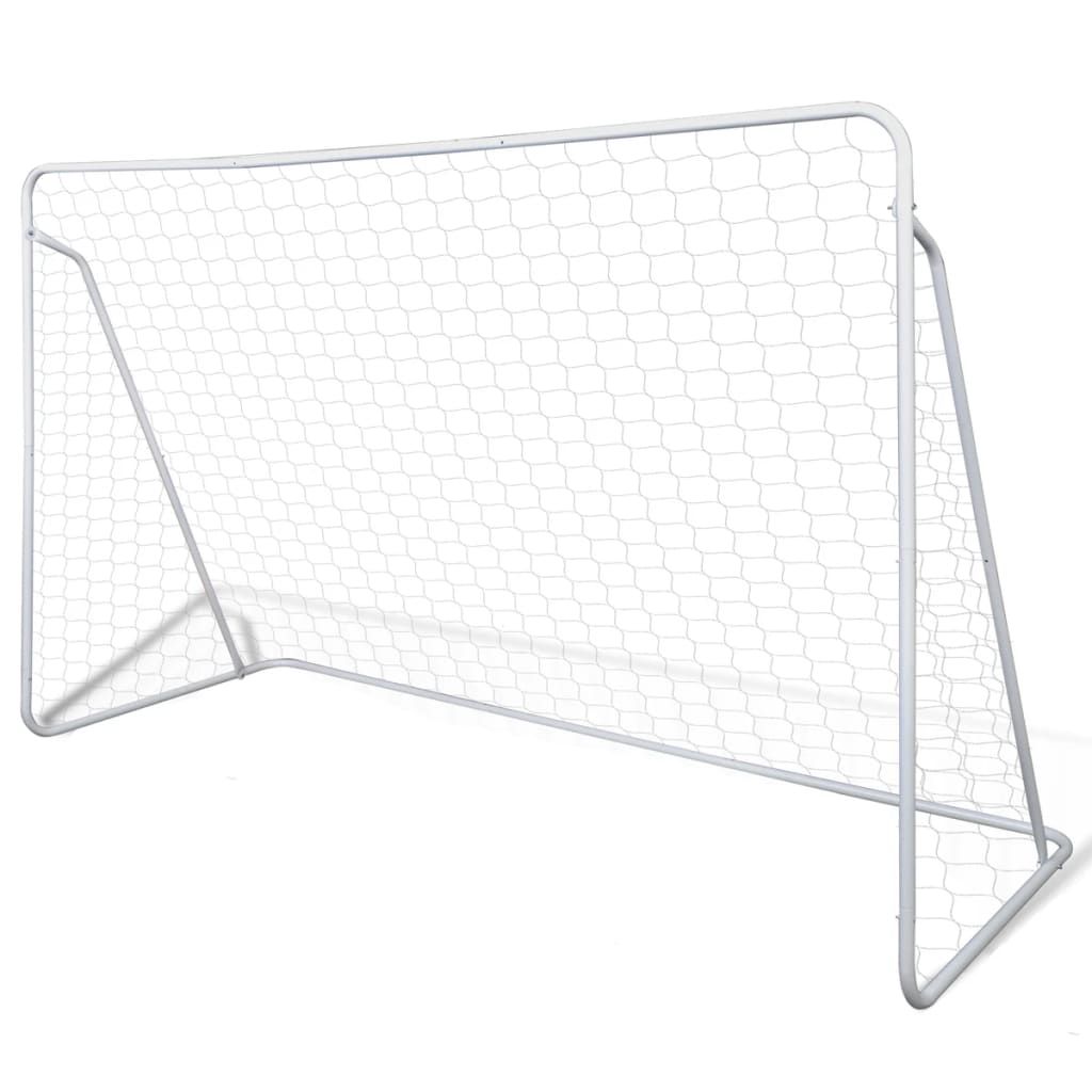 Porta da Calcio in Acciaio 2 pz 240x90x150 cm vidaXL