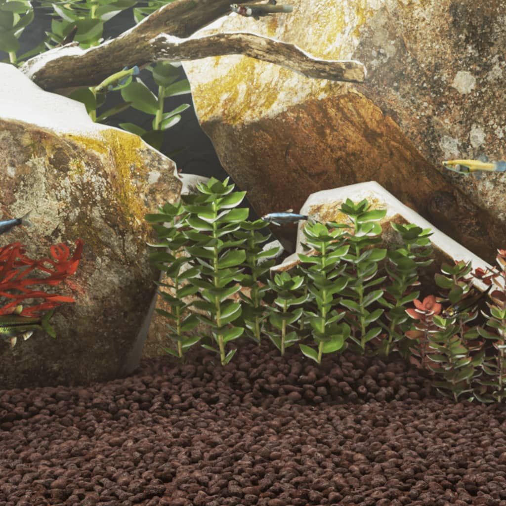 Rocce Vulcaniche 10 kg Rosse 1-2 cm vidaXL