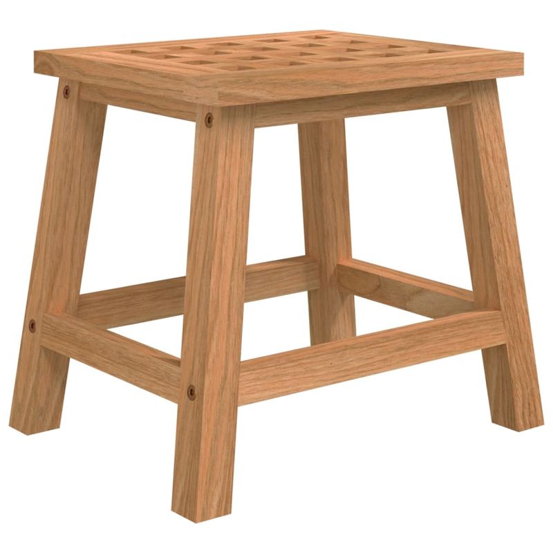 Sgabello 29x22,5x22,5 cm in Legno Massello di Noce vidaXL